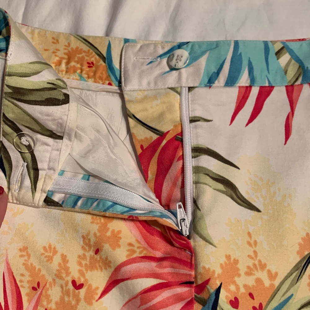 Sport Haley Tropical Print Skort Size 2 - Picture 3 of 8